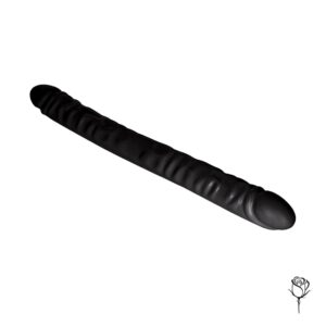 Basix Rubber Works - Double Dong 12" Negro
