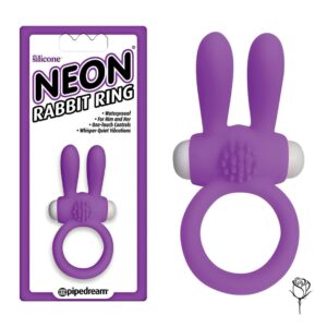 Anillo Vibrador Rabbit Neon