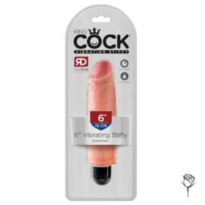 Vibrador 6" Vibrating Stiffy - King Cock