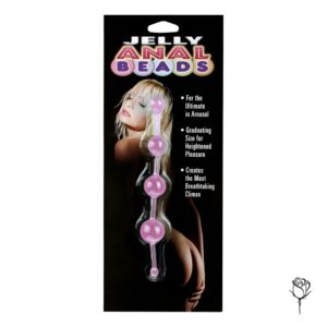 Jelly Anal Beads Rosa y Negra