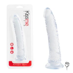 Realistic Dildo 7" Transparente