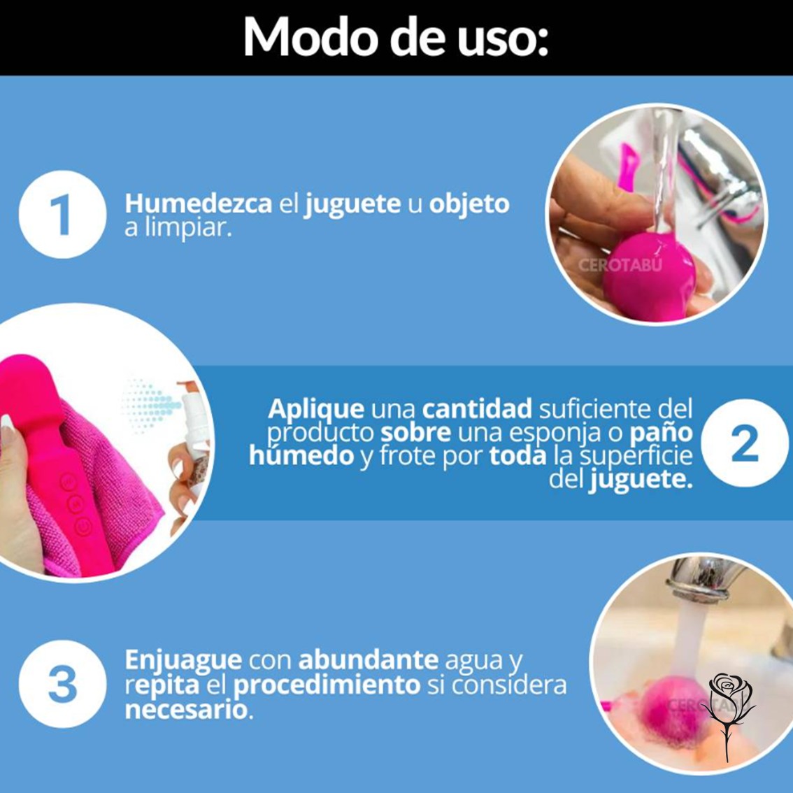 Limpiador de juguetes Clean Toy 60ml - Imagen 2