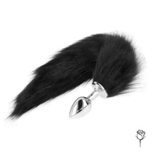 Plug Cola Zorro S - Negro o Fucsia