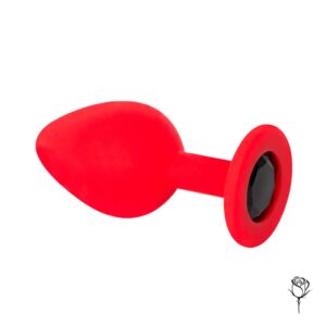 Plug Anal Talla M - Rojo