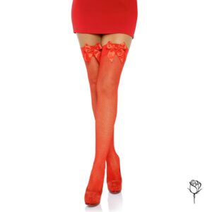 Medias de Malla con Moño - Leg Avenue