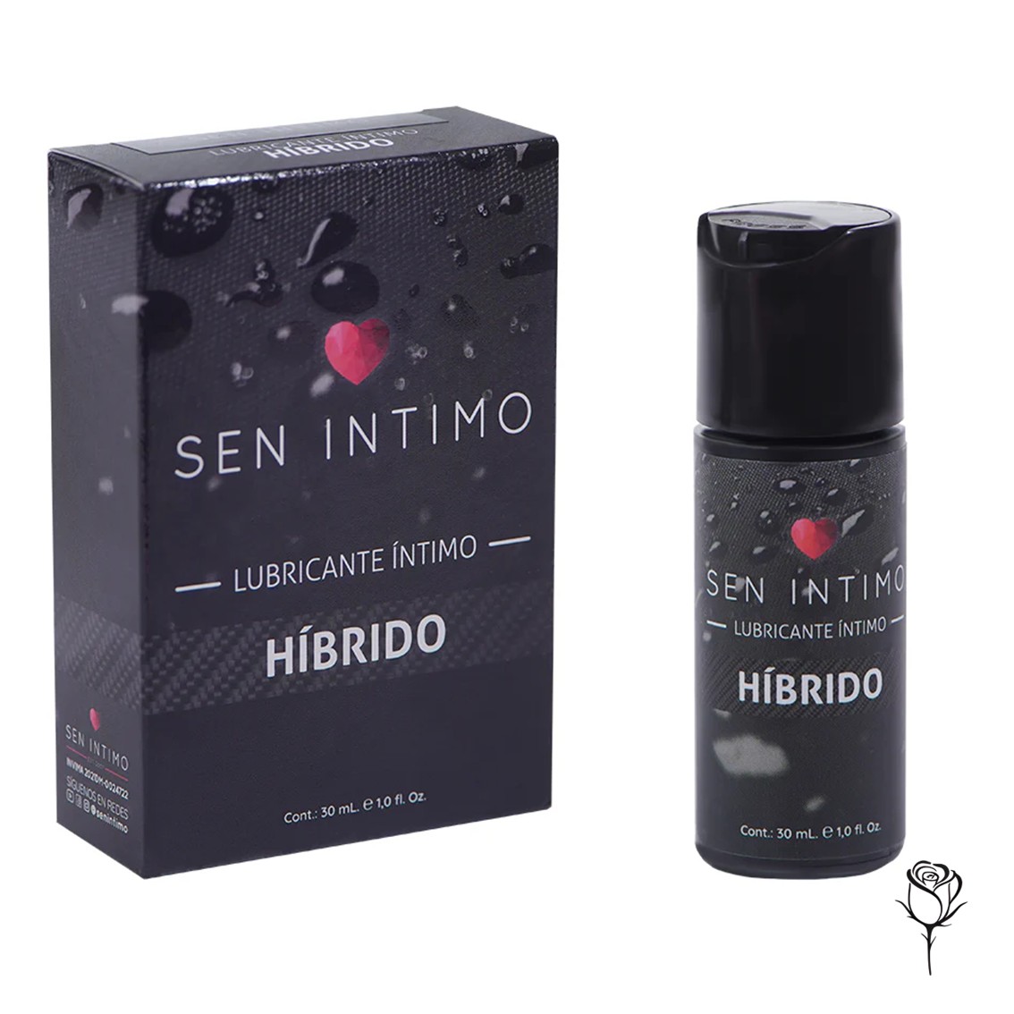 Lubricante Íntimo Híbrido x 30ml - Sen Íntimo