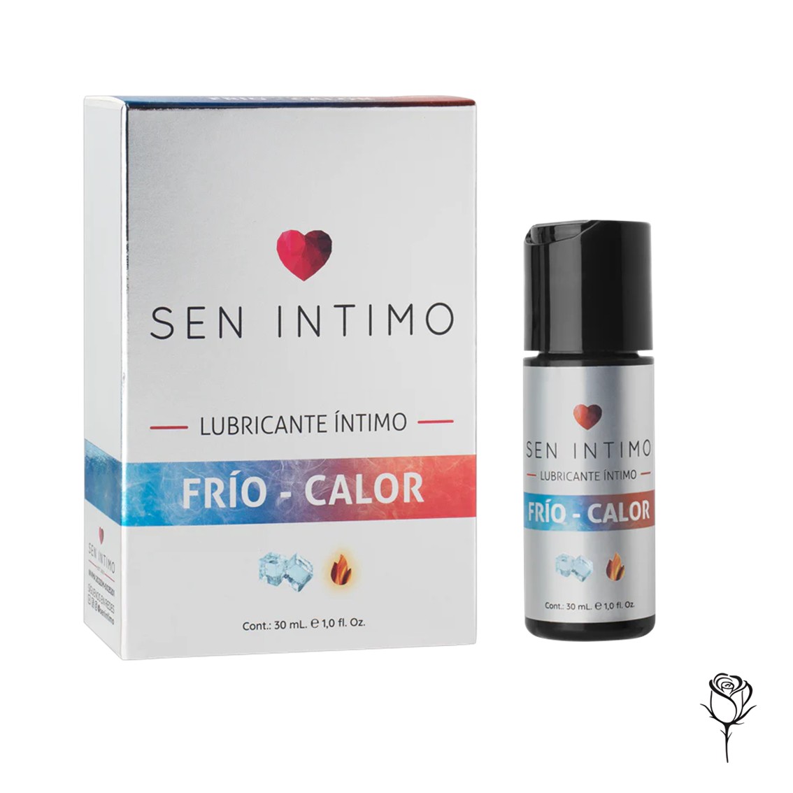 Lubricante Íntimo Multiorgasmos Frío/Calor x 30ml - Sen Íntimo