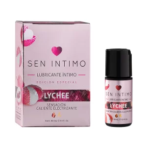 Lubricante Íntimo Lychee Caliente Electrizante x 30ml - Sen Íntimo