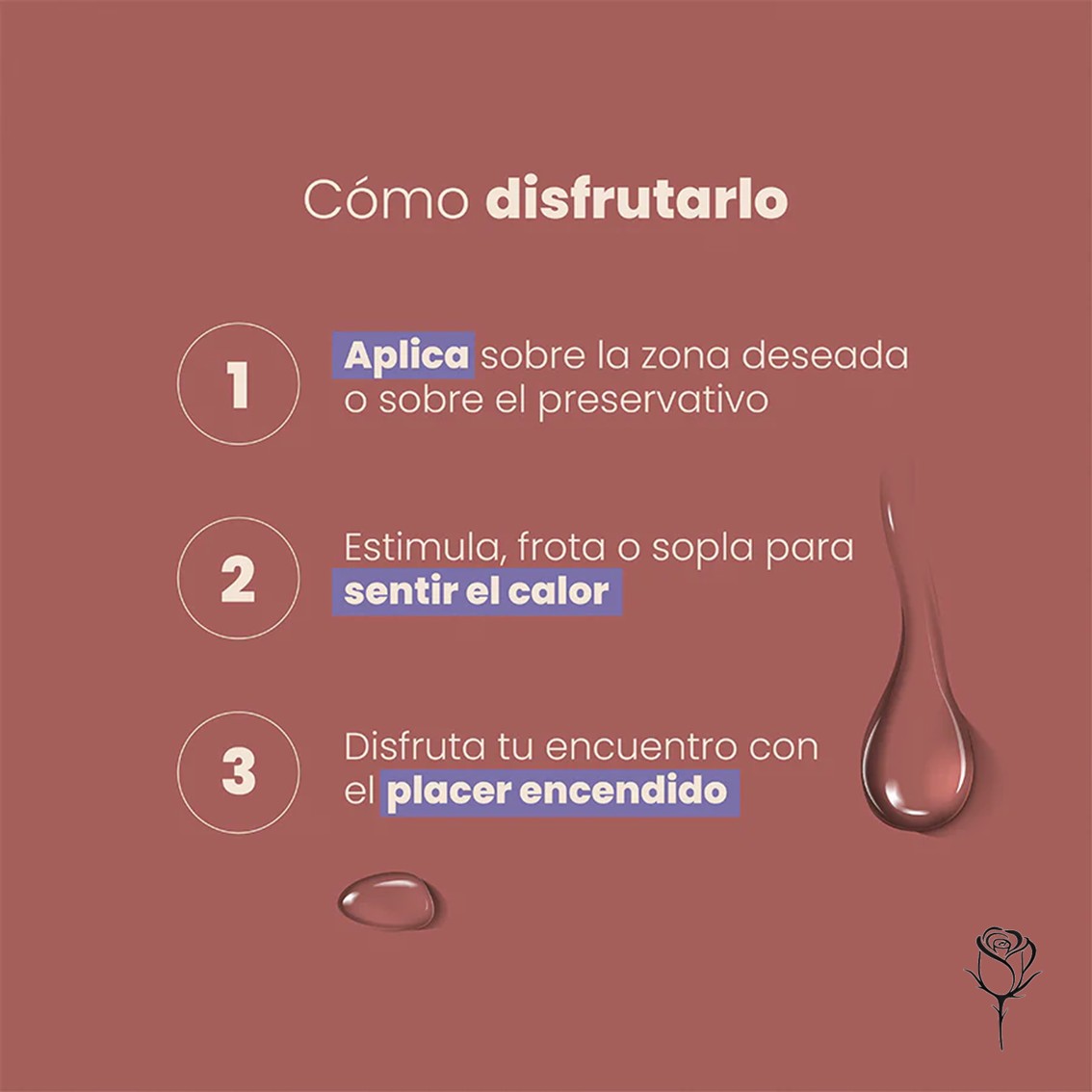 Lubricante Íntimo Cappuccino Sensación Caliente x 30ml - Sen Íntimo - Imagen 3